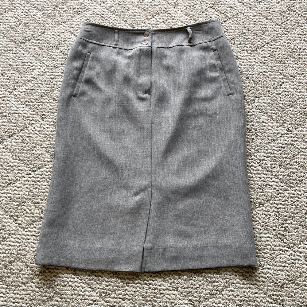 Nice Annie Alexander Gray Skirt 12